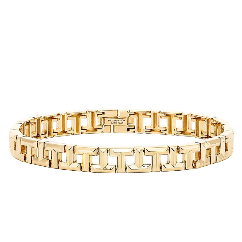 商品Tiffany & Co.|  Tiffany & Co./蒂芙尼 18K金 黄金 True 窄式手链GRP10566,价格¥62726,第1张图片