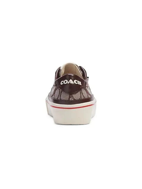 商品Coach|Citysole Logo-Embroidered Platform Low-Top Sneakers,价格¥396,第3张图片详细描述
