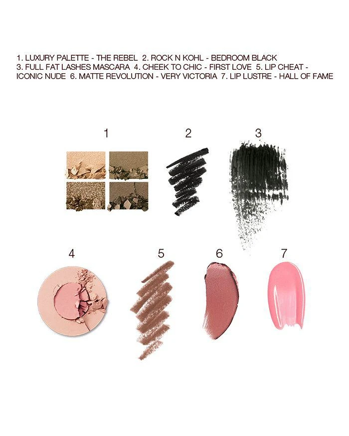 商品Charlotte Tilbury|The Rebel Look Set,价格¥1621,第2张图片详细描述