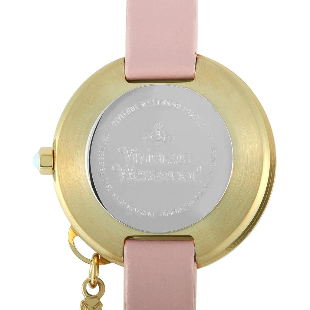 商品Vivienne Westwood|Vivienne Westwood Bow Gold-Tone Stainless Steel Watch VV139WHPK,价格¥1352,第3张图片详细描述