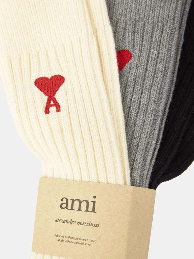 商品AMI|Cotton socks,价格¥441,第3张图片详细描述