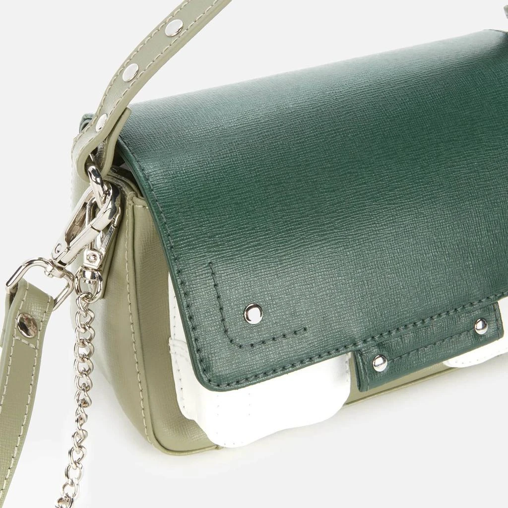 商品Nunoo|Núnoo Women's Small Honey Florence LWG Leather Shoulder Bag - Mix Green,价格¥656,第3张图片详细描述