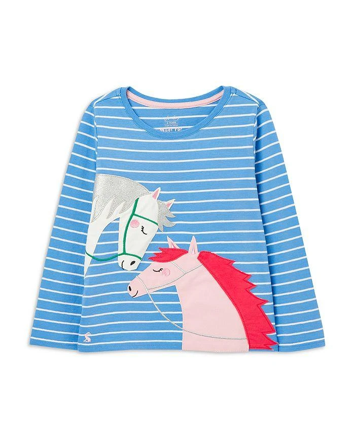 商品Joules|Girls' Ava Horse Top - Little Kid, Big Kid  ,价格¥112,第1张图片