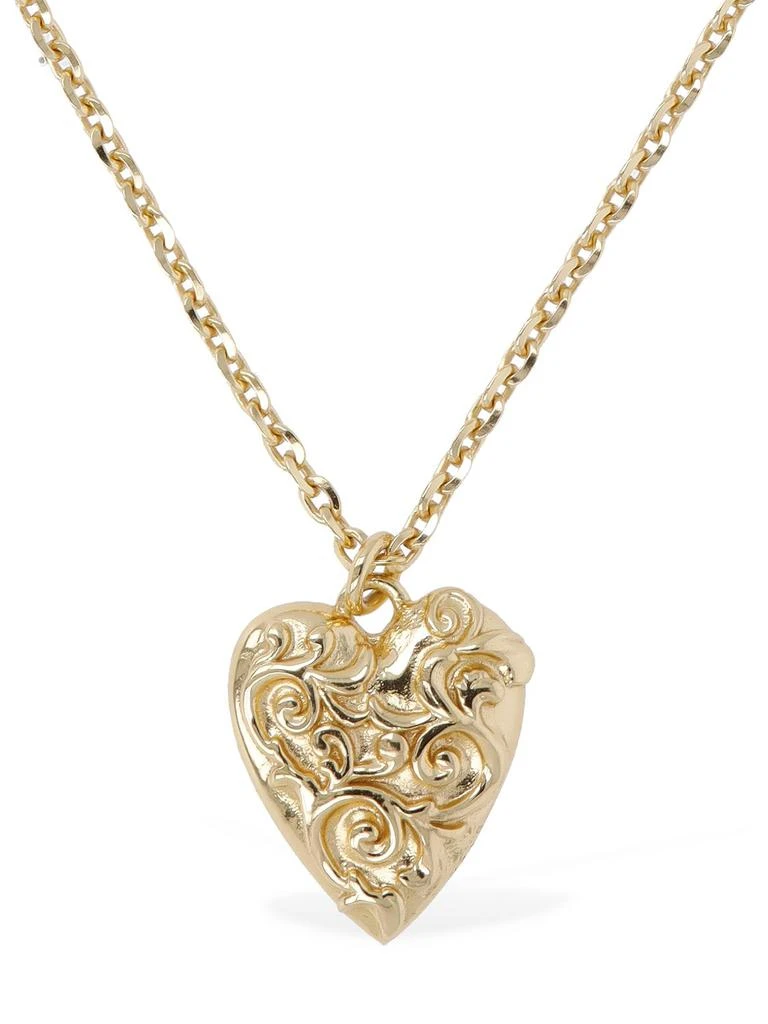 商品Emanuele Bicocchi|Medium Arabesque Heart Charm Necklace,价格¥1475,第1张图片