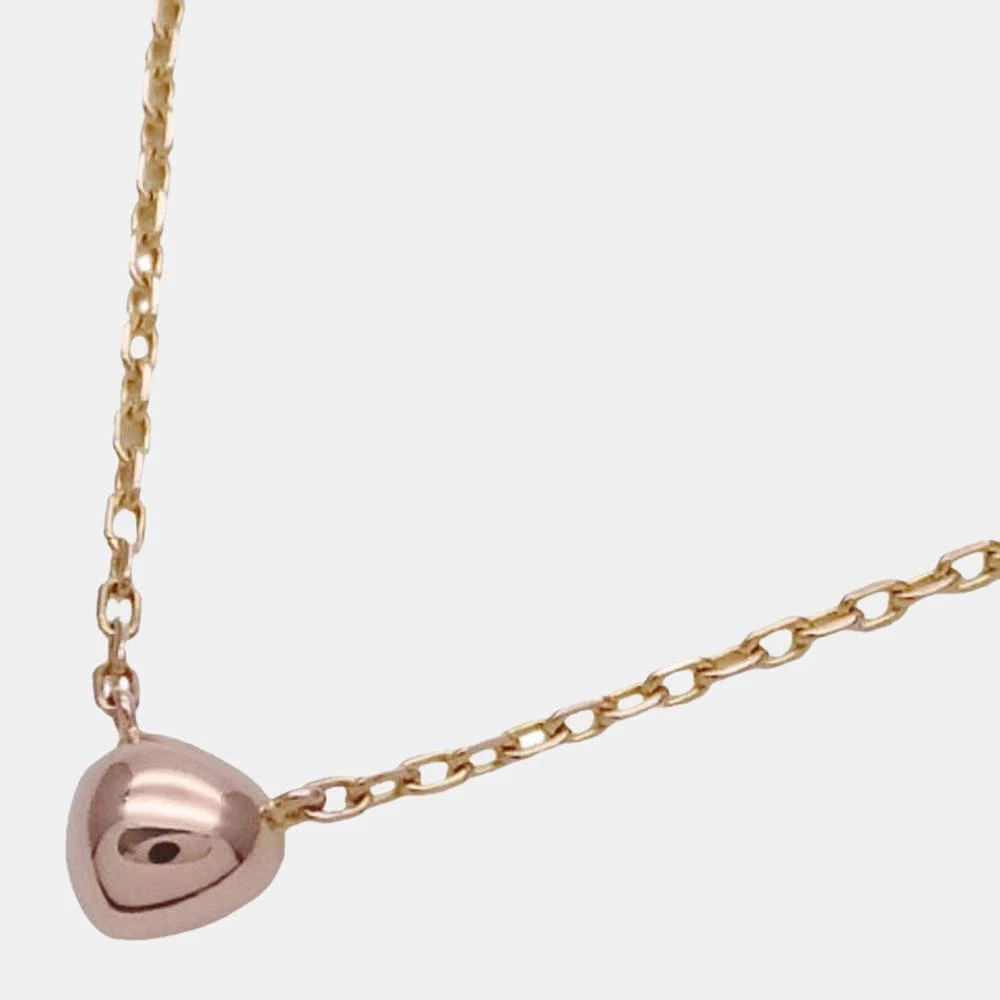 商品[二手商品] Cartier|Cartier Diamant Léger De Heart 18K Yellow Gold Diamond Necklace,价格¥9674,第3张图片详细描述