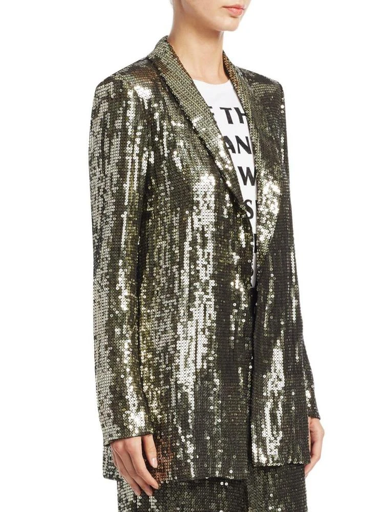 商品Alice + Olivia|Jace Embellished Shawl Collar Oversized Blazer,价格¥2008,第3张图片详细描述