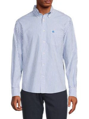 商品Brooks Brothers|Striped Button Down Collar Shirt,价格¥399,第1张图片