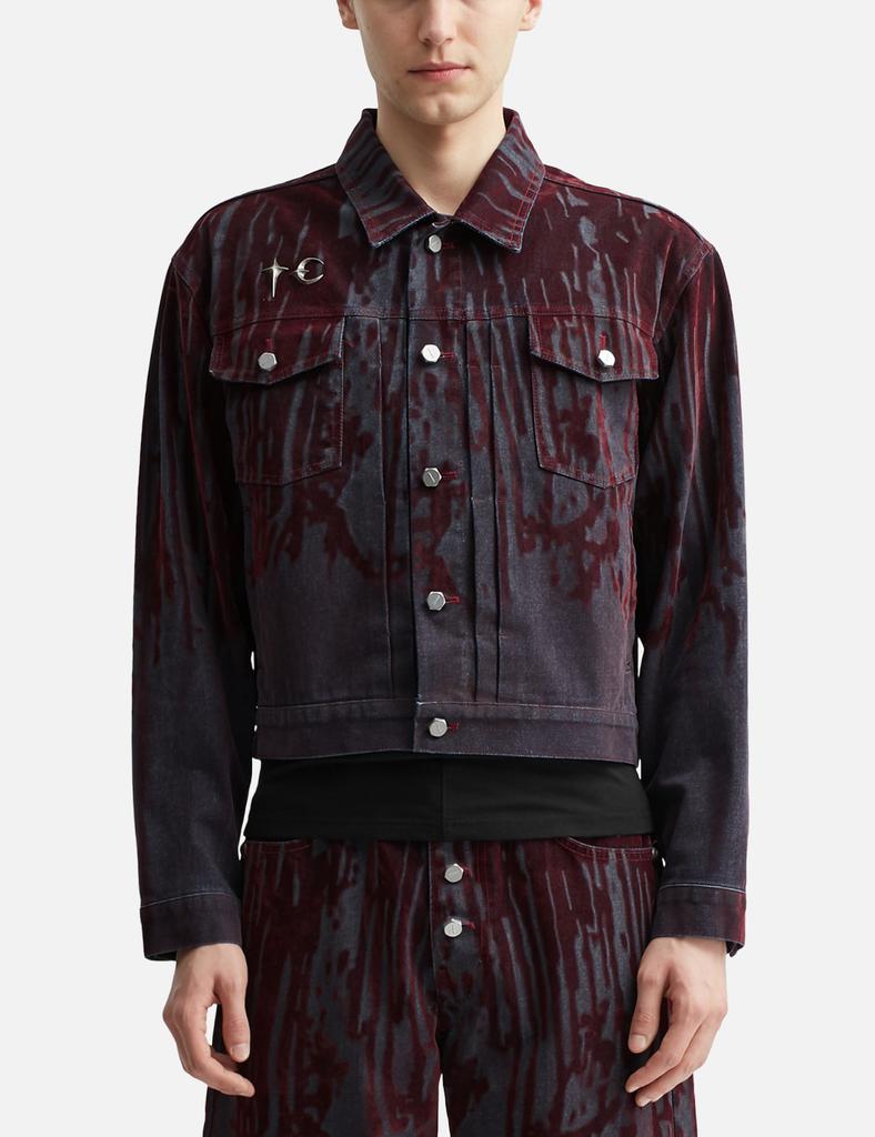 THUG CLUB サグクラブ Blood Lazered デニムジャケット Blood Lazered Denim Jacket – On Sale Now with Up to 39% Off