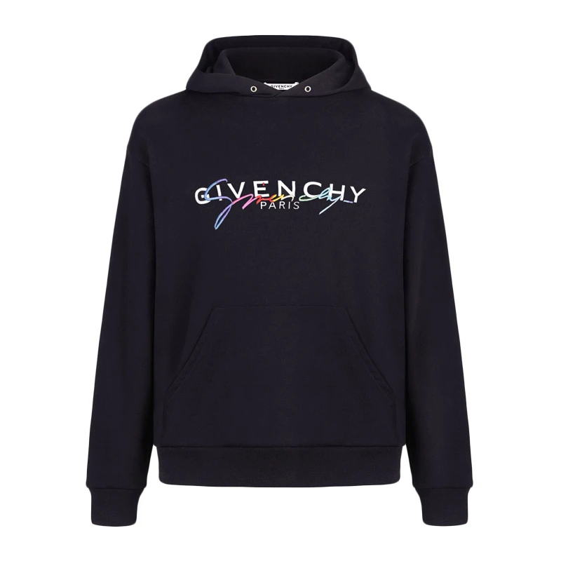 商品[国内直发] Givenchy|GIVENCHY 黑色男士卫衣/帽衫 BMJ03D30AF-001,价格¥5062,第1张图片