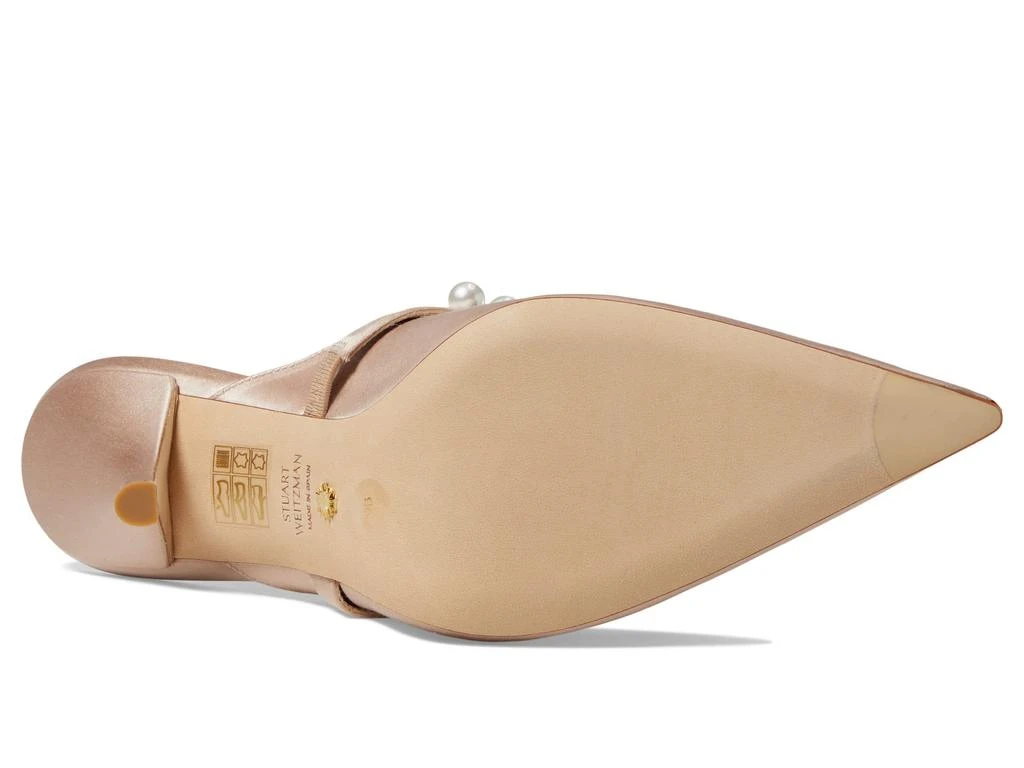 商品Stuart Weitzman|Goldie 100 Mule,价格¥2406,第3张图片详细描述