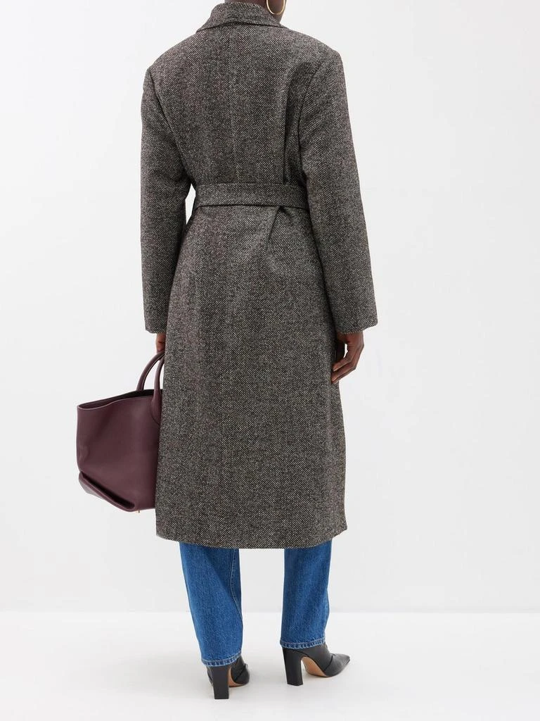 商品BLAZÉ MILANO|X Cabana Whistler wool-blend herringbone coat,价格¥12649,第5张图片详细描述