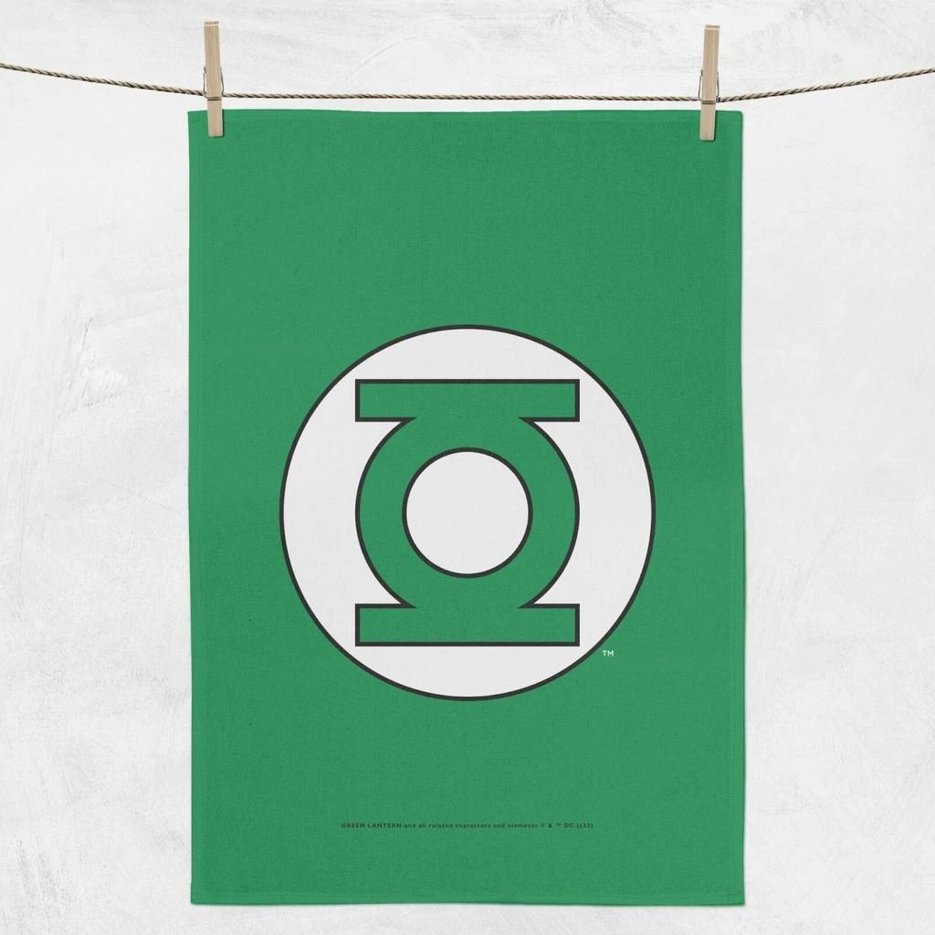 商品Green Lantern Tea Towel,价格¥110,第2张图片详细描述