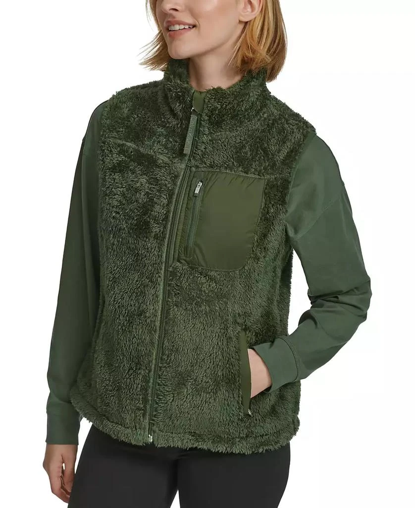 商品Calvin Klein|Performance Women's Sherpa Vest,价格¥177,第3张图片详细描述
