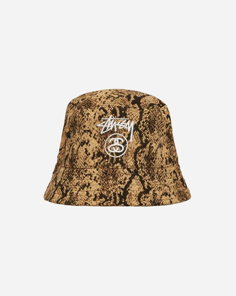 商品STUSSY|Stock Lock Deep Bucket Hat Brown,价格¥425,第2张图片详细描述