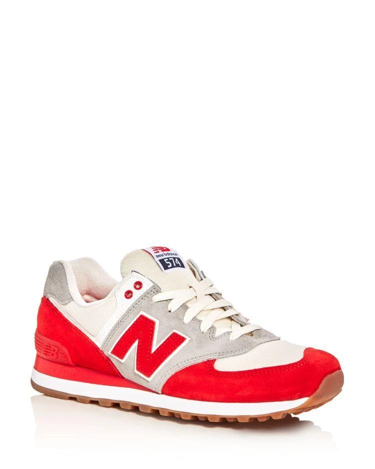 商品New Balance|Men's 574 Retro Lace Up Sneakers,价格¥539,第1张图片