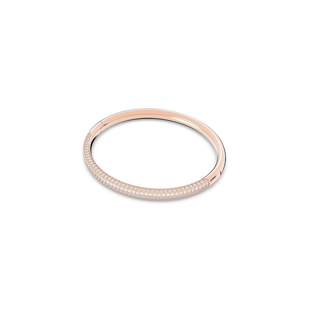 Stone Rose Gold Tone Plated Bangle商品第2张图片规格展示