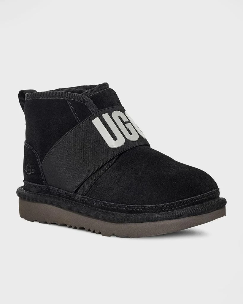 商品UGG|Boy's Neumel Logo-Strap Suede Boots, Kids,价格¥498,第2张图片详细描述