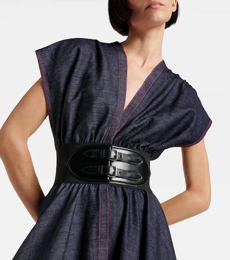 商品Alaïa|牛仔中长连衣裙,价格¥19467,第4张图片详细描述