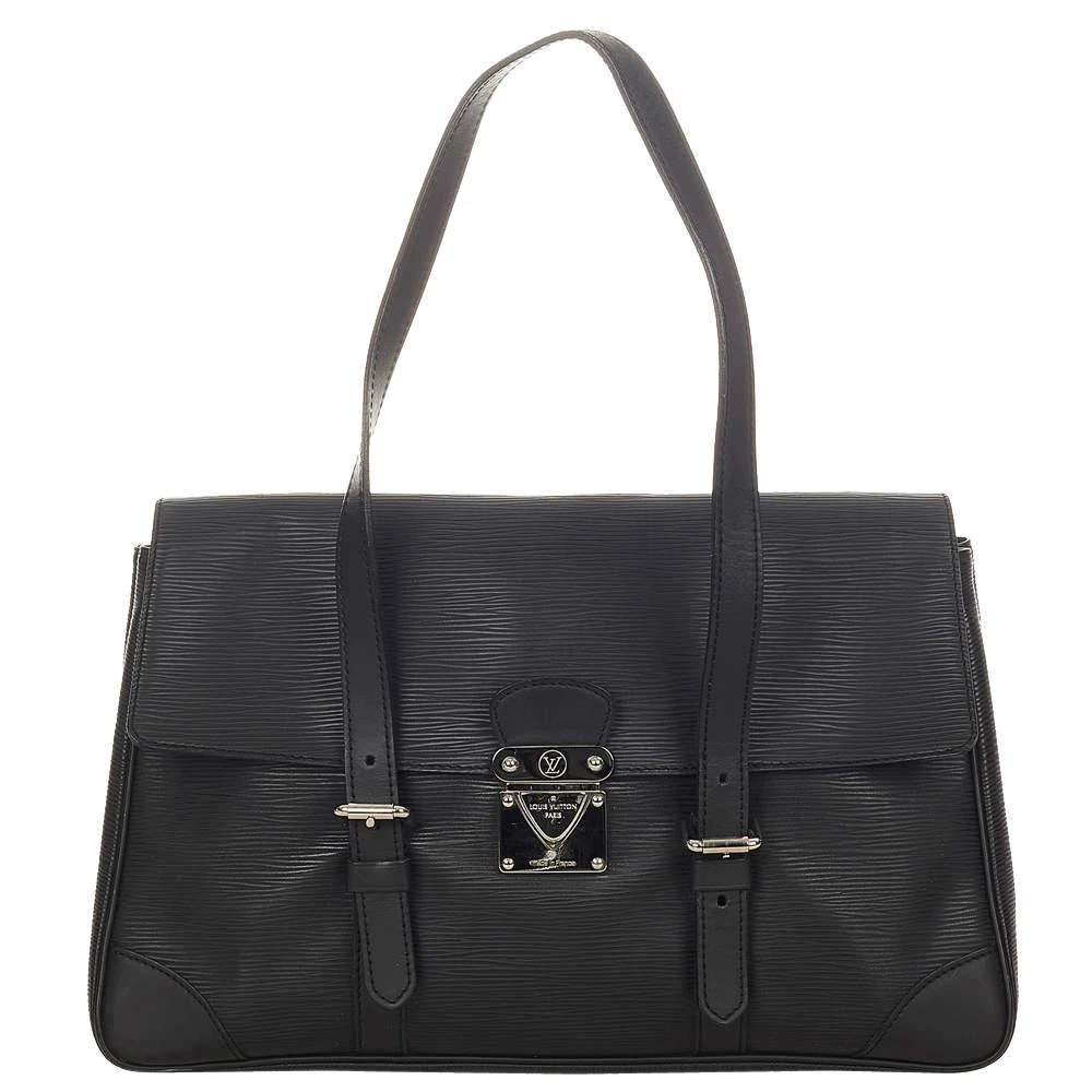 商品[二手商品] Louis Vuitton|Louis Vuitton Black Epi Leather Segur MM Shoulder Bag ,价格¥6217,第1张图片