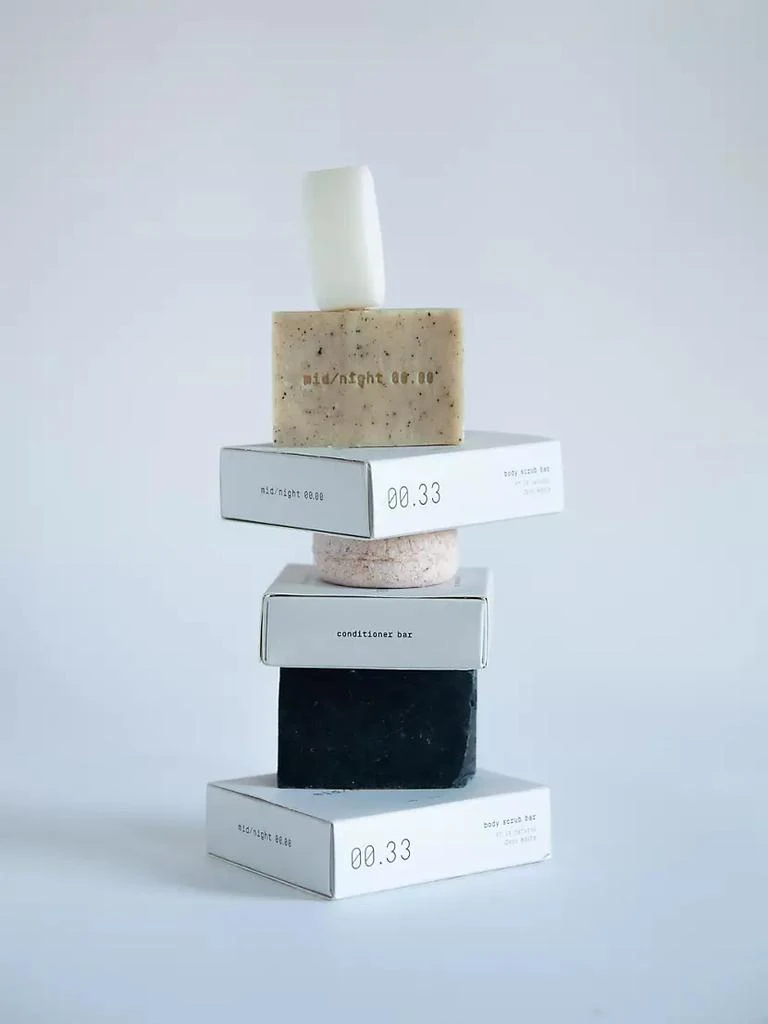 商品Mid/night 00.00|Solid Routine 4-Piece Hair & Body Care Set,价格¥482,第2张图片详细描述
