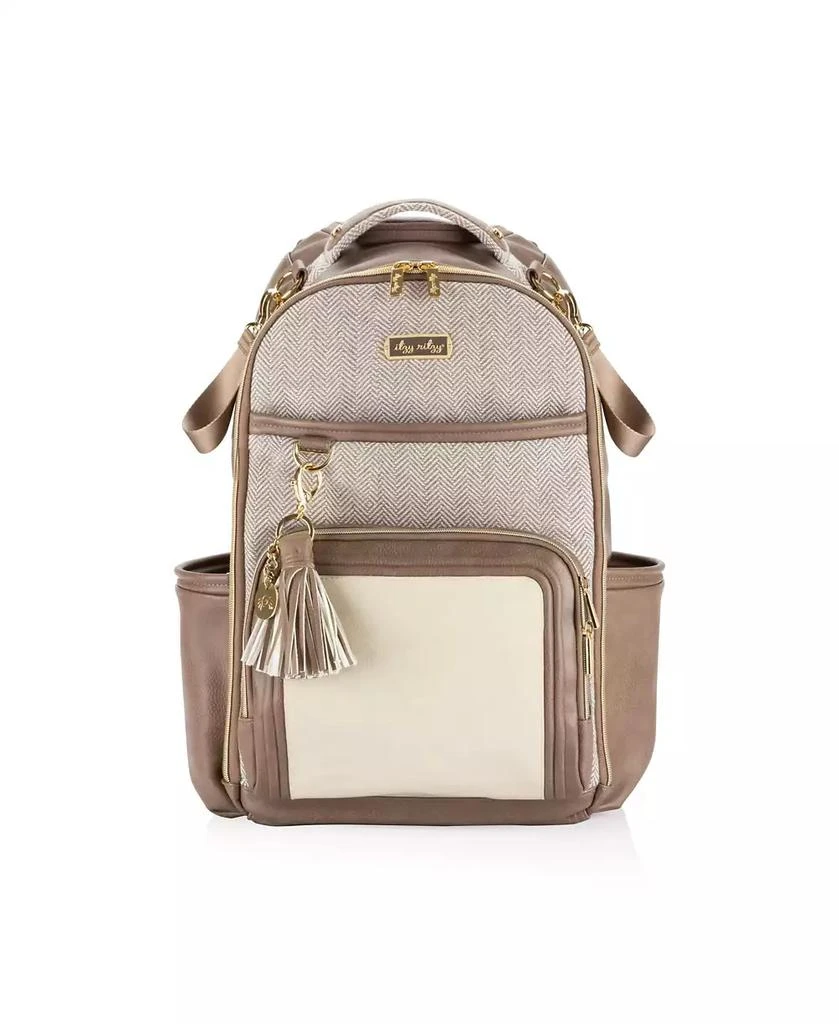 商品Itzy Ritzy|Boss Plus Backpack Diaper Bag Vanilla Latte,价格¥1466,第1张图片