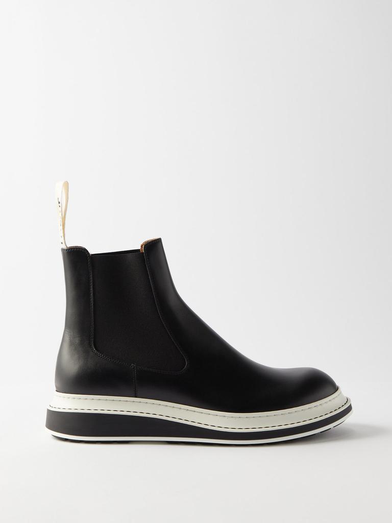 商品Loewe|Layered-sole leather Chelsea boots,价格¥3886,第1张图片