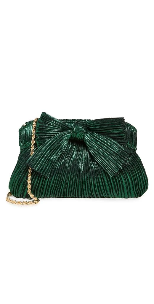 商品Loeffler Randall|Loeffler Randall 迷你裥褶蝴蝶结手拿包,价格¥1045,第1张图片