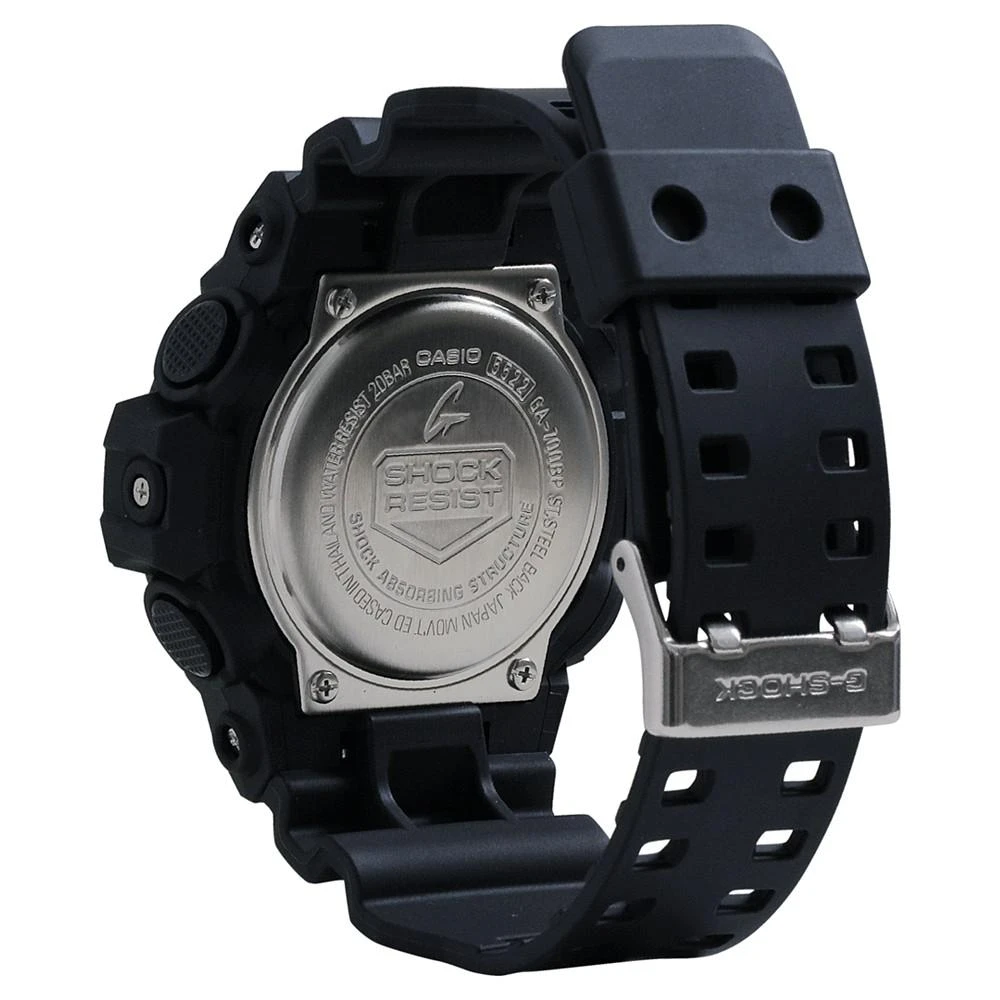 商品G-Shock|Men's Black Resin Watch 53mm, GA700BP-1A,价格¥740,第3张图片详细描述