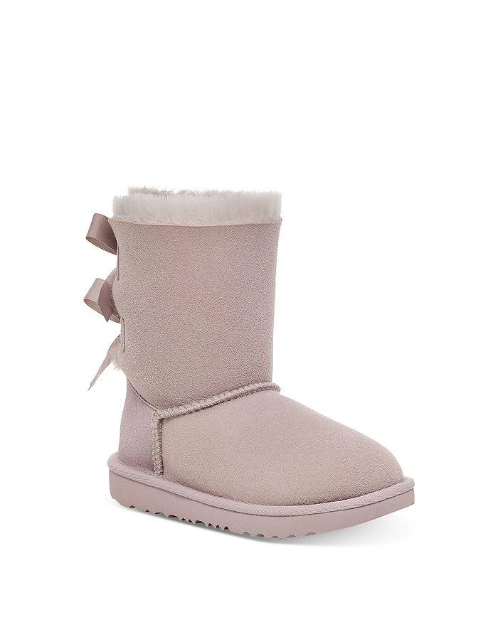 商品UGG|Girls' Bailey Bow II Shearling Boots - Toddler,价格¥984,第1张图片