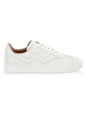 商品Stuart Weitzman|Daryl Leather Sneakers,价格¥713,第1张图片