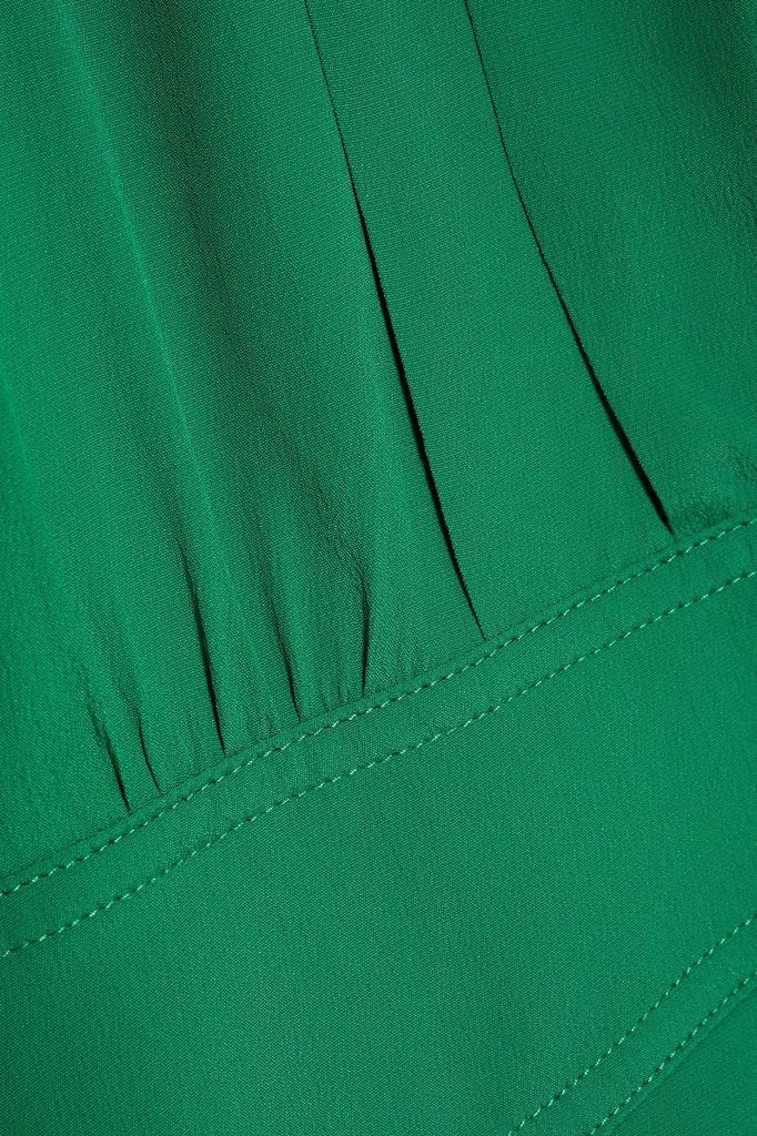 商品IRIS & INK|Constance pintucked crepe de chine maxi dress,价格¥1414,第4张图片详细描述