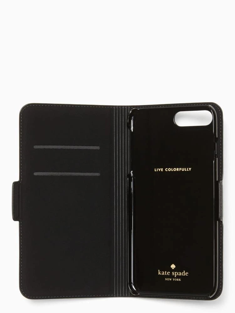 商品Kate Spade|antoine applique folio iphone 7/8 plus case,价格¥499,第3张图片详细描述