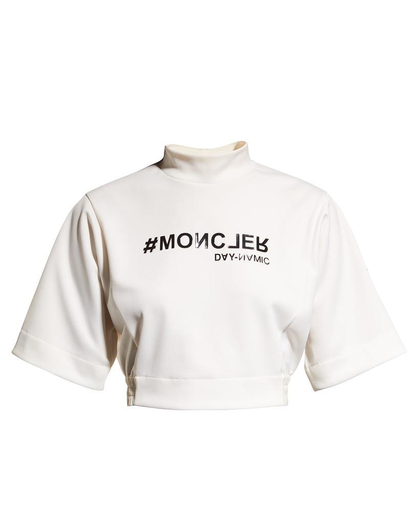 商品Moncler|Day-Namic Cropped Jersey,价格¥2337,第4张图片详细描述