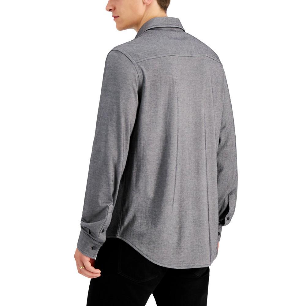 商品Alfani|Men's Regular-Fit Supima Cotton Birdseye Shirt, Created for Macy's,价格¥358,第4张图片详细描述