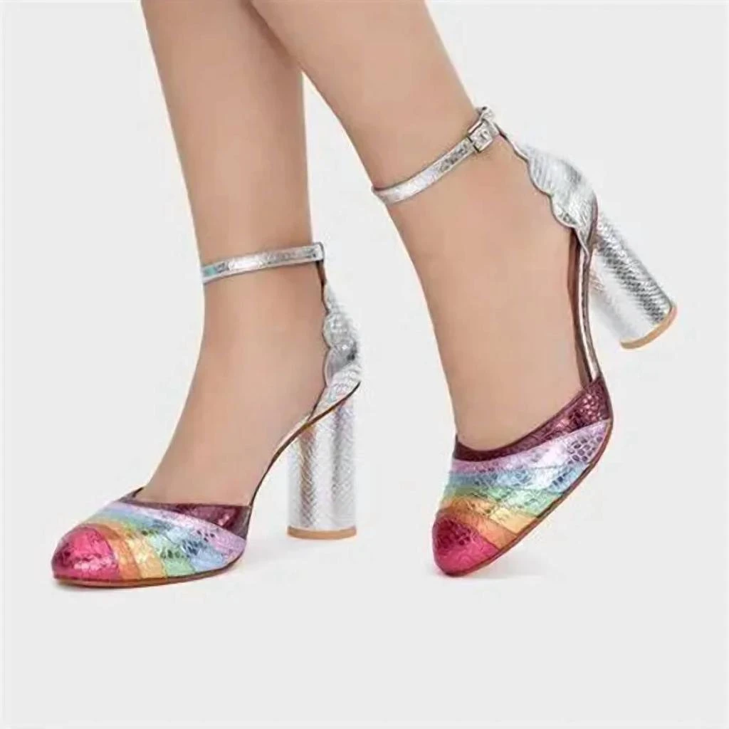 商品BUTRICH|Butrich - Shining Sunshine Block Heel Sandal,价格¥1682,第2张图片详细描述