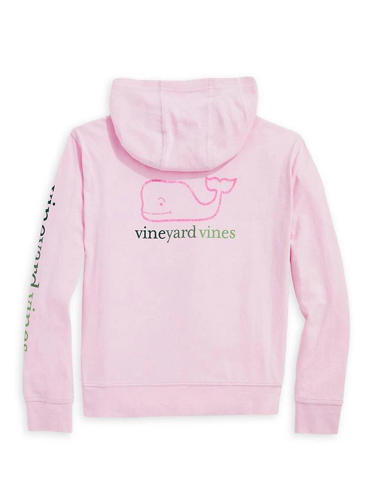 商品Vineyard Vines|Little Girl's & Girl's Whale Logo Hoodie,价格¥216,第3张图片详细描述