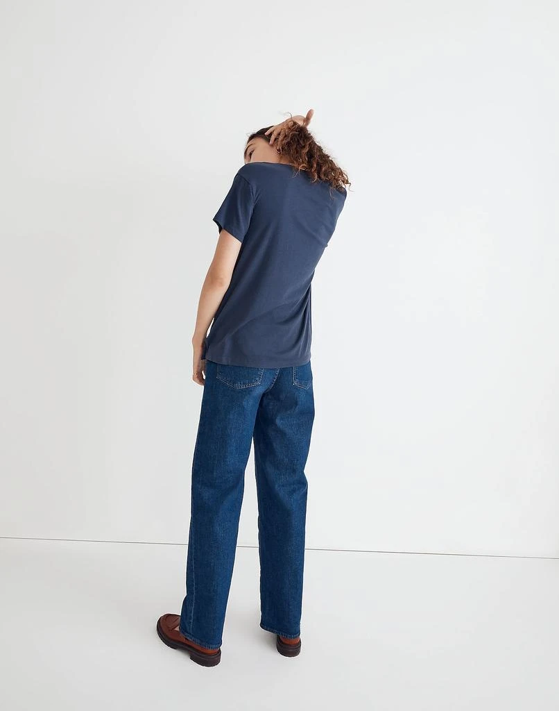 商品Madewell|Flying Home to You Softfade Cotton Oversized Tee,价格¥104,第3张图片详细描述