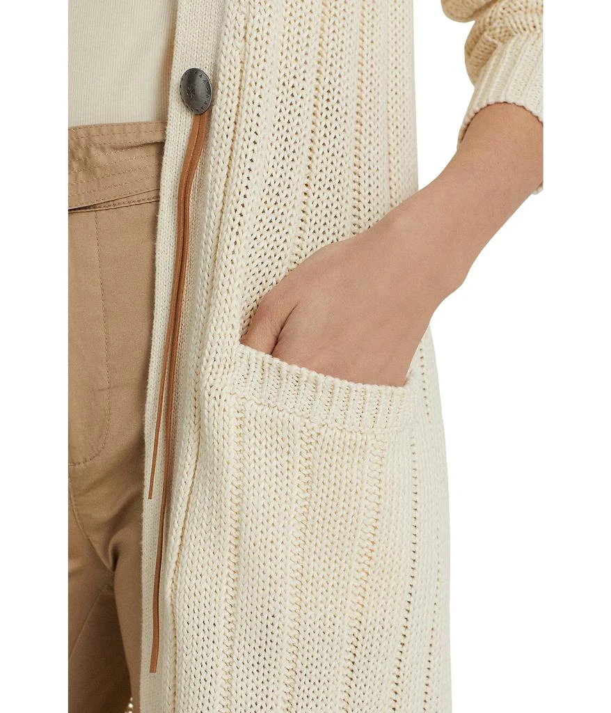 商品Ralph Lauren|Petite Cotton-Linen Cardigan,价格¥1469,第3张图片详细描述