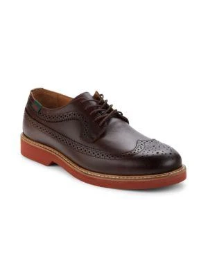 商品G.H. Bass|Blake Leather Wingtip Brogues,价格¥517,第2张图片详细描述