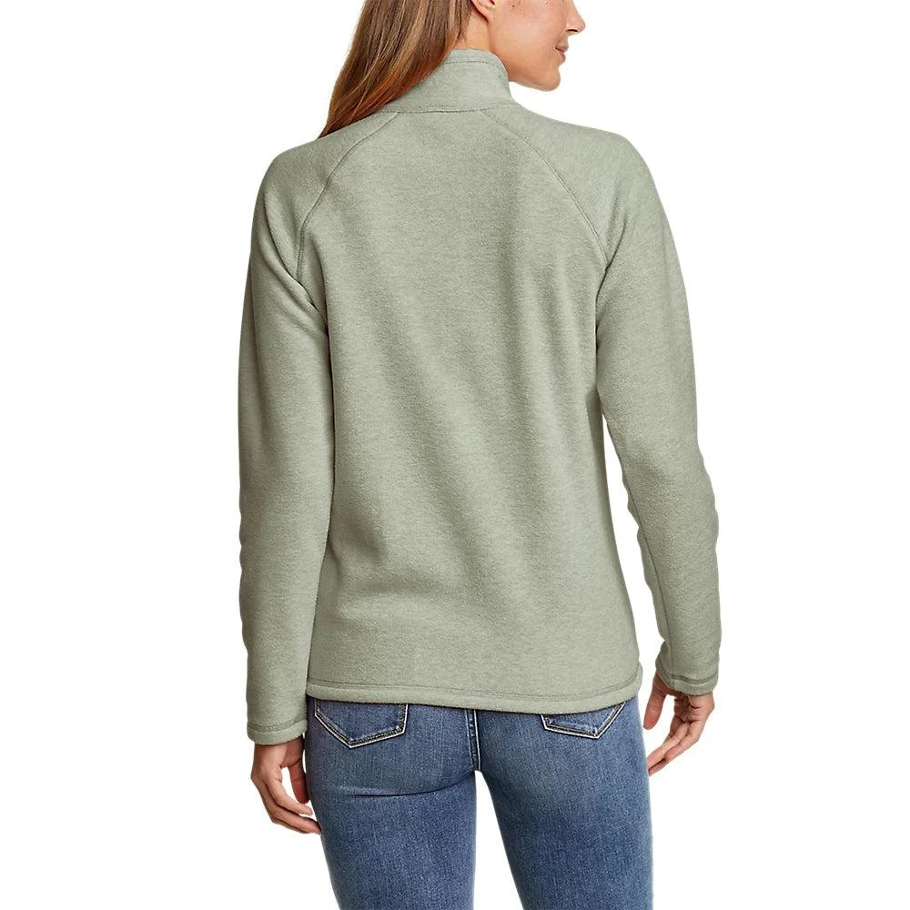 商品Eddie Bauer|Women's Fast Fleece Raglan-Sleeve 1/4-Zip - Solid,价格¥265,第2张图片详细描述