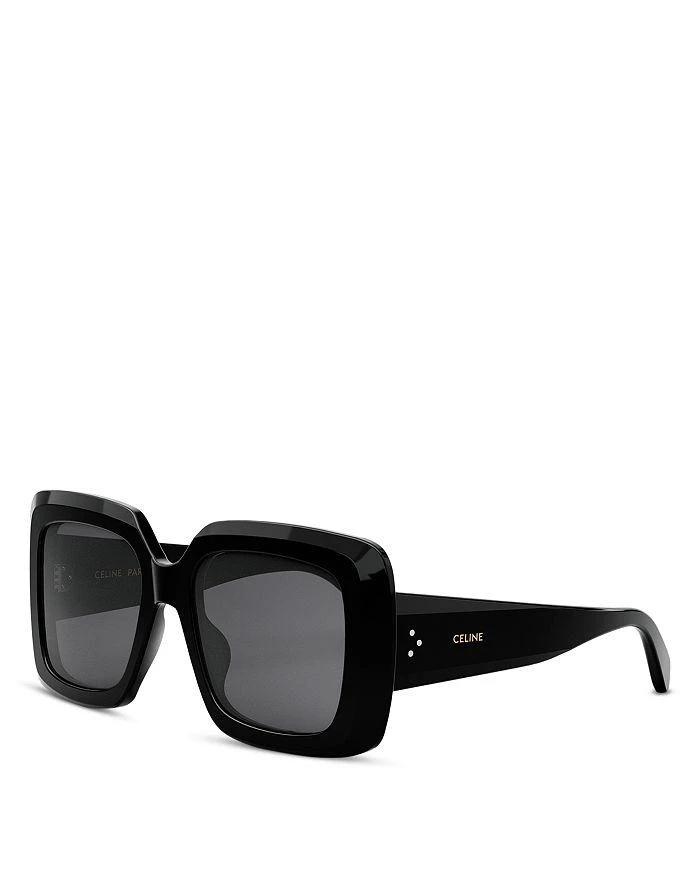 商品Celine|Bold 3 Dots Square Sunglasses, 54mm,价格¥3455,第1张图片