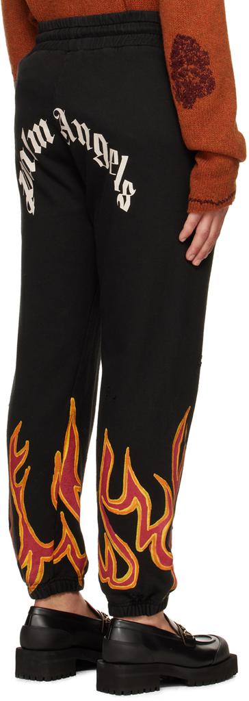 Black Flame Lounge Pants商品第3张图片规格展示
