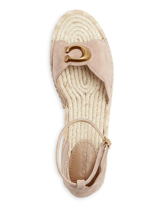 商品Coach|Women's Dillon Espadrille Sandals,价格¥744,第3张图片详细描述