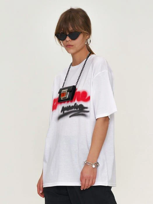 商品NORNOT|Regular Fit Dopamine T-Shirt White,价格¥797,第5张图片详细描述