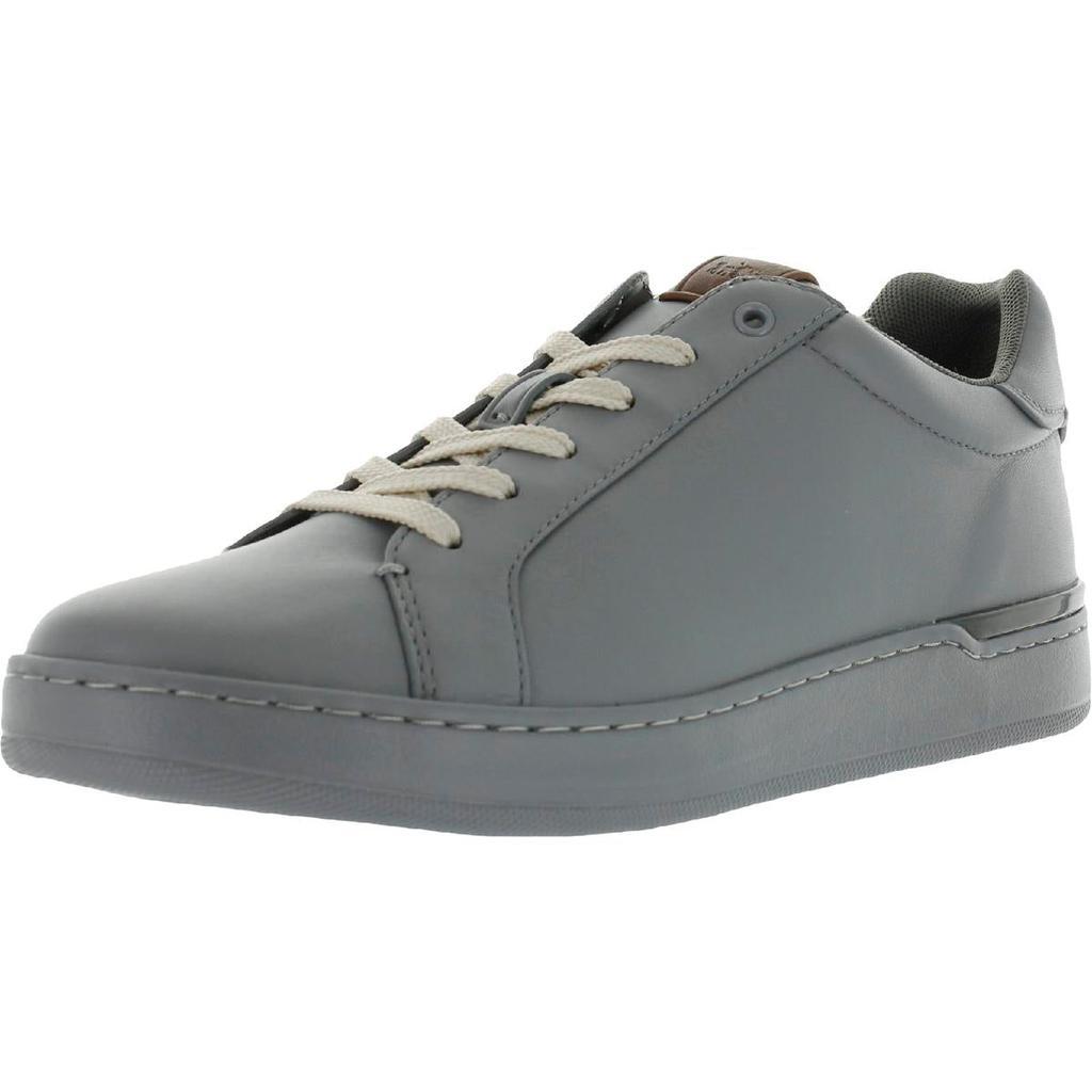 商品Coach|Coach Womens Lowline Luxe Leather Lifestyle Casual and Fashion Sneakers,价格¥385-¥625,第4张图片详细描述