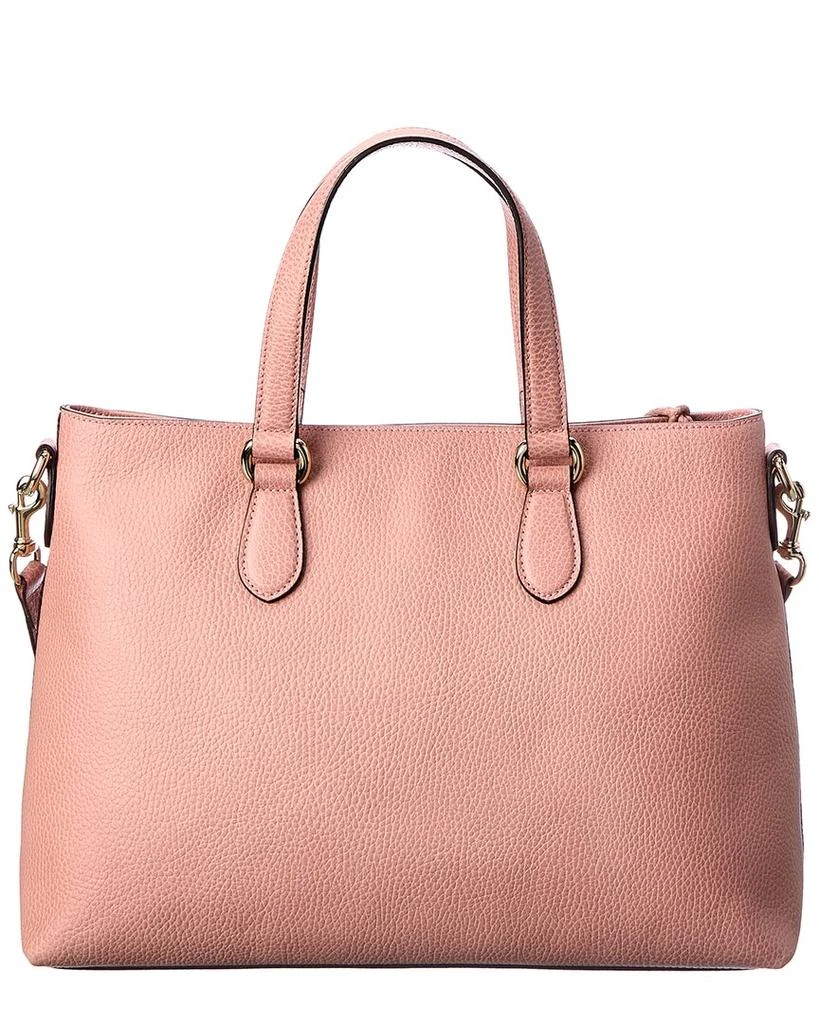 商品[二手商品] Gucci|Gucci Pink Leather Convertible Bamboo Tote (Authentic Pre-Owned),价格¥4786,第2张图片详细描述