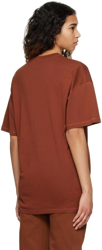 商品Lemaire|Orange Dropped Shoulder T-Shirt,价格¥464,第3张图片详细描述