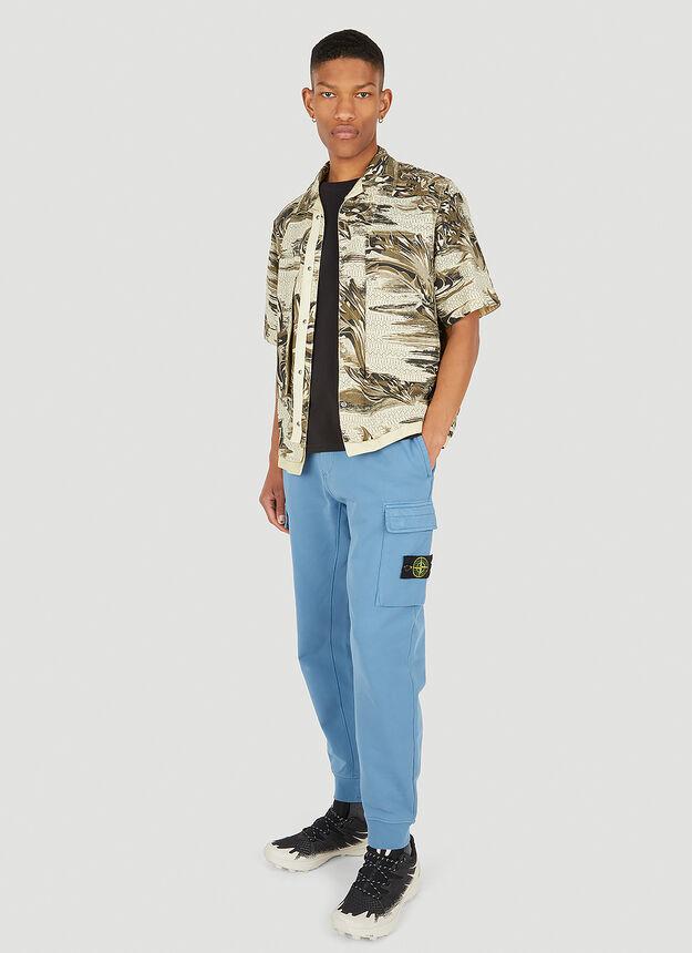 Cargo Track Pants in Light Blue商品第2张图片规格展示