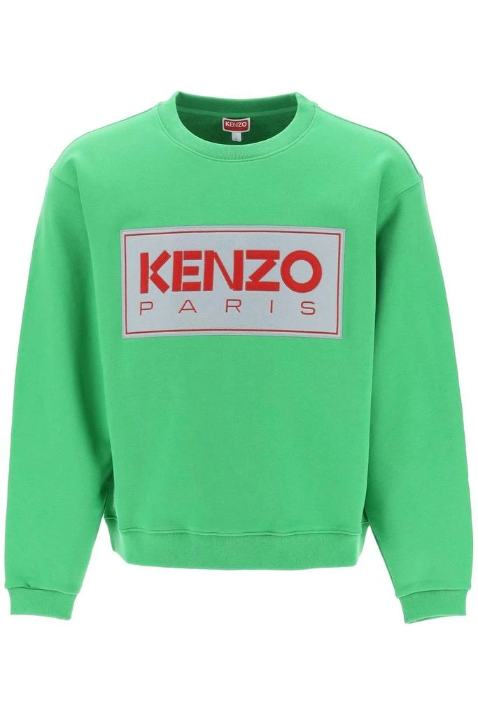 商品Kenzo|Kenzo Logo Patch Crewneck Sweatshirt,价格¥1555,第1张图片