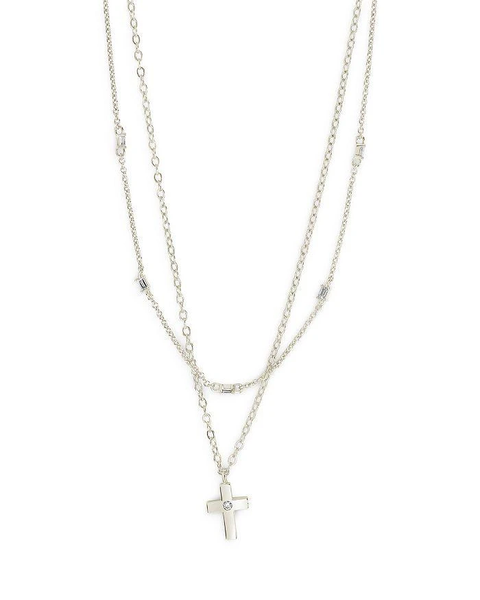 商品Sterling Forever|Magdolina Layered Necklace, 20",价格¥452,第1张图片详细描述